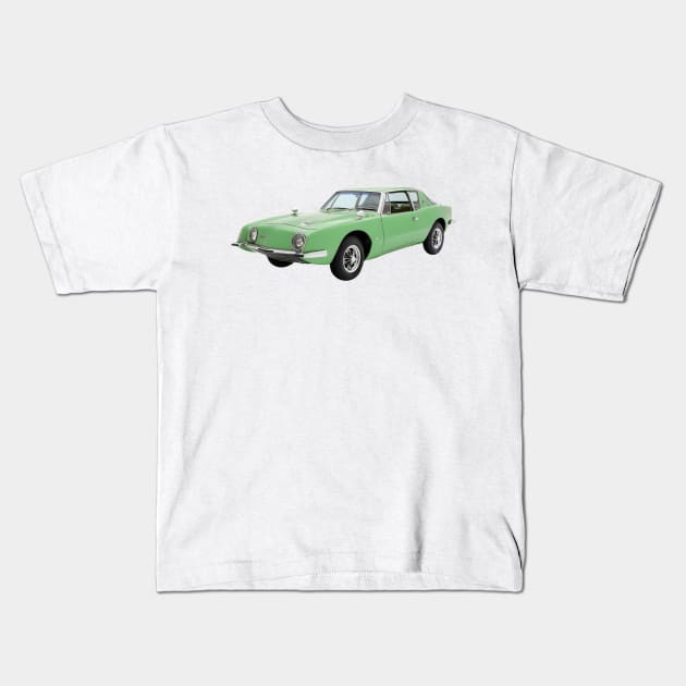 Studebaker Avanti Version 3 Kids T-Shirt by CarTeeExclusives